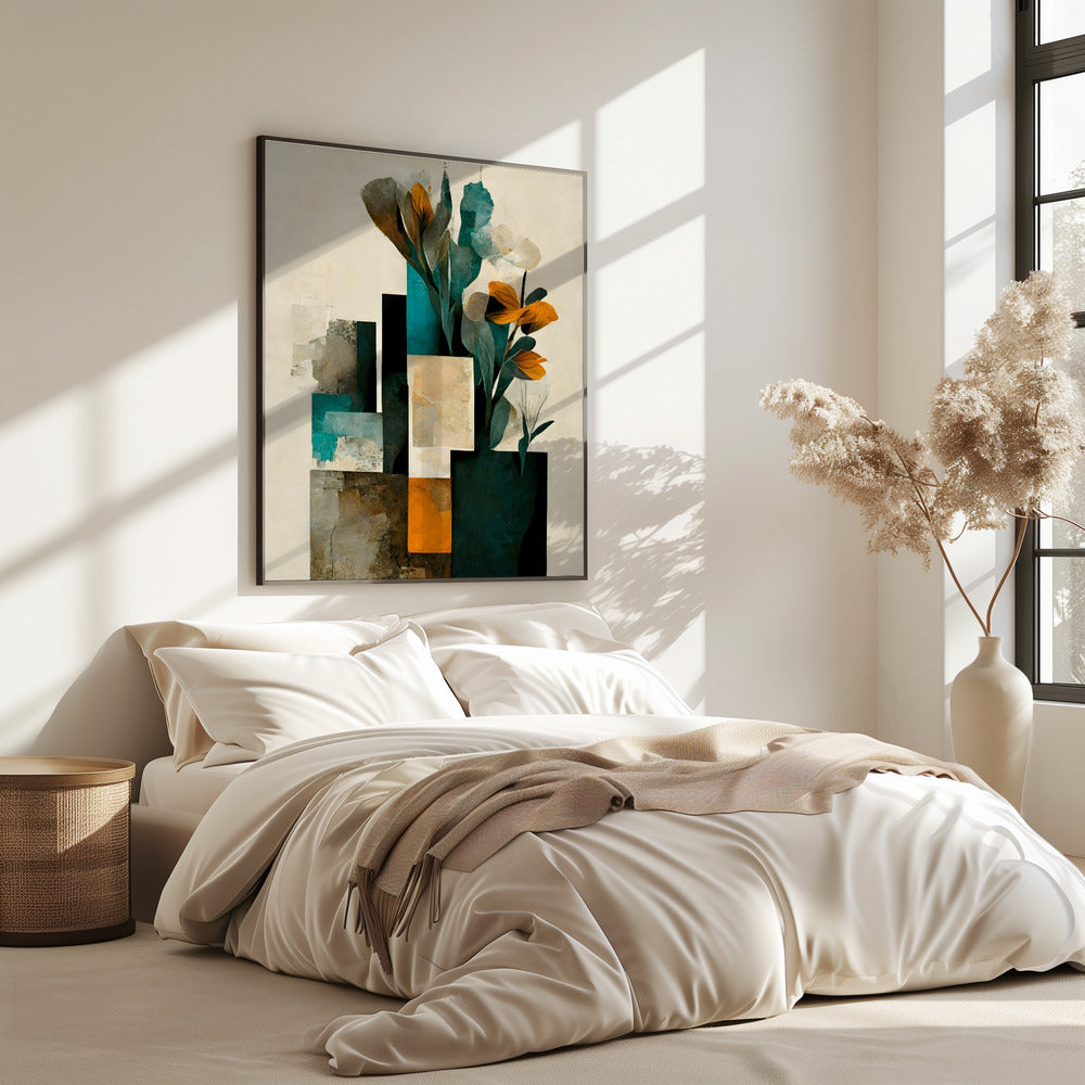 Florale Geometrie | Poster