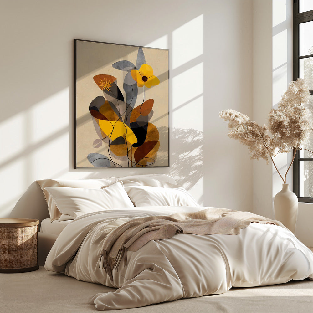Florale Geometrie | Poster