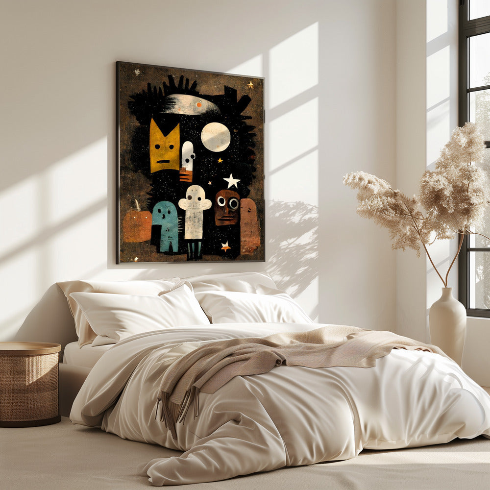 Himmlische Gesichtslandschaft | Poster