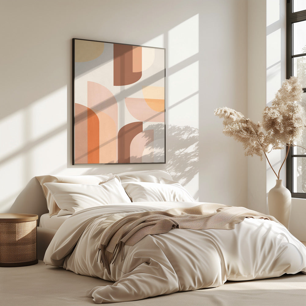 Retro Geometrisch | Poster