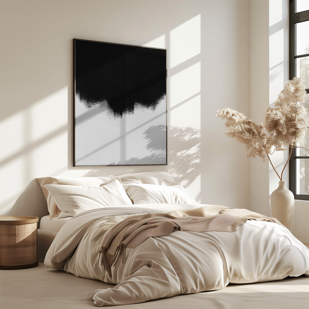 Monochromer Fluss | Poster