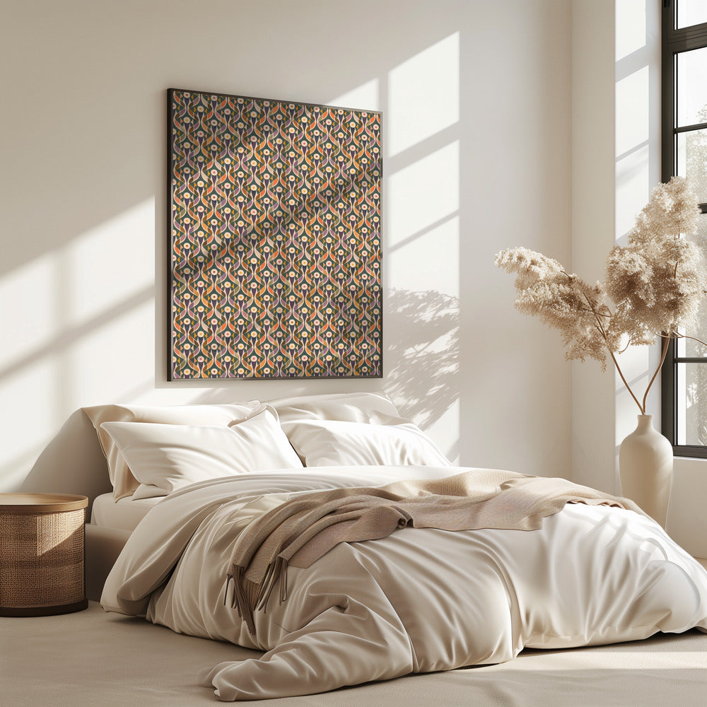 Geometrische Blüte | Poster
