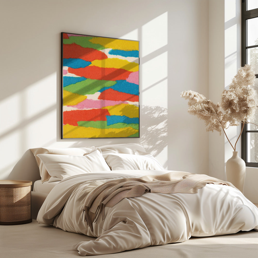 Colorful Paper Collage #2 | Poster