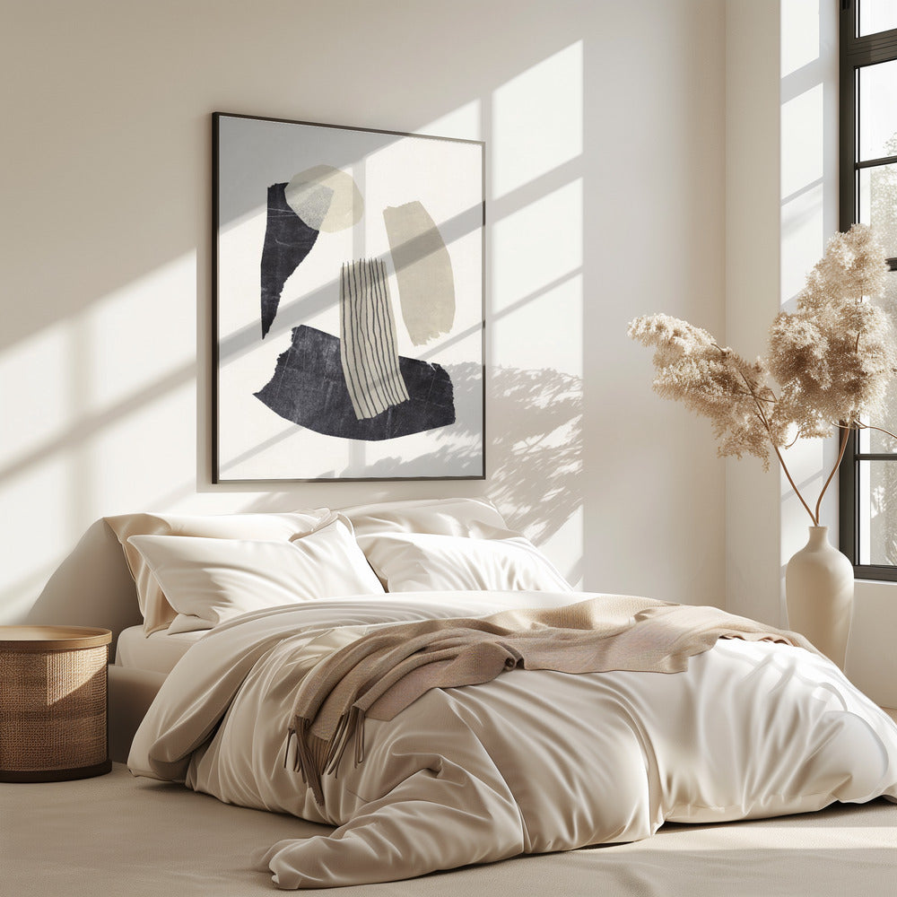 Monochrome Shapes #2 | Poster