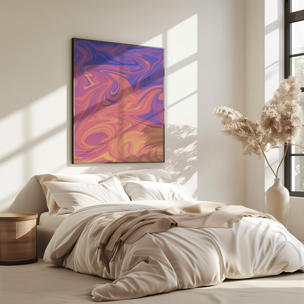 Wirbel des Sonnenuntergangs | Poster