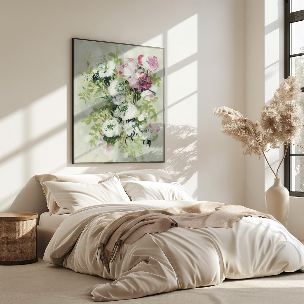 Haneul painterly bouquet | Poster