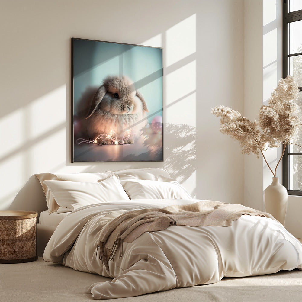 Flauschiges Leuchten | Poster