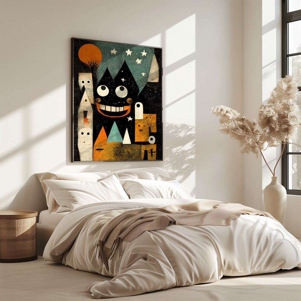 Wunderliche Nachtlandschaft | Poster