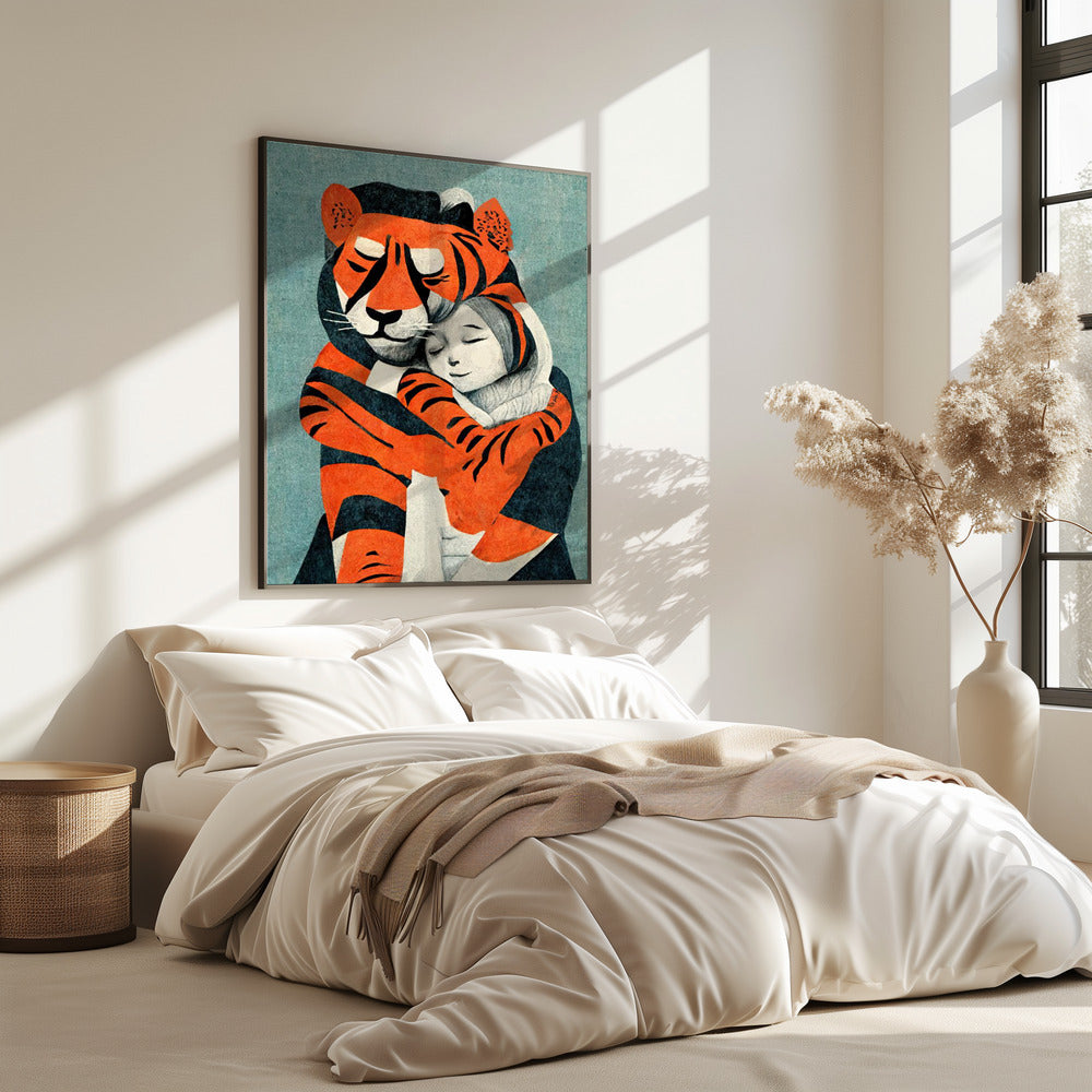 Tiger's Embrace | Poster