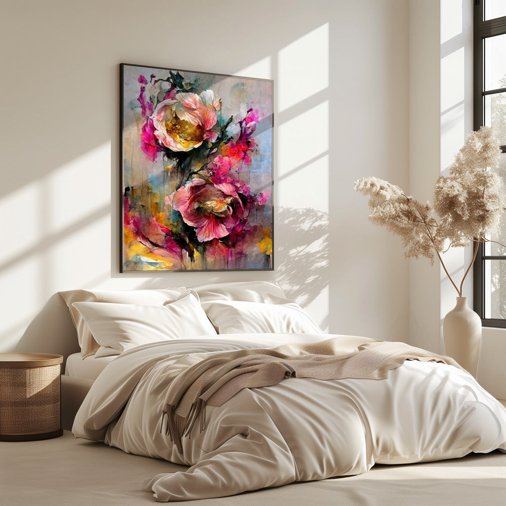 Vivid Bloom Fusion | Poster