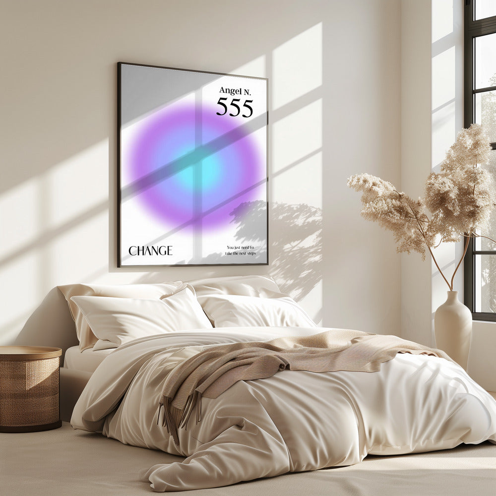 Angel Number 555 | Poster