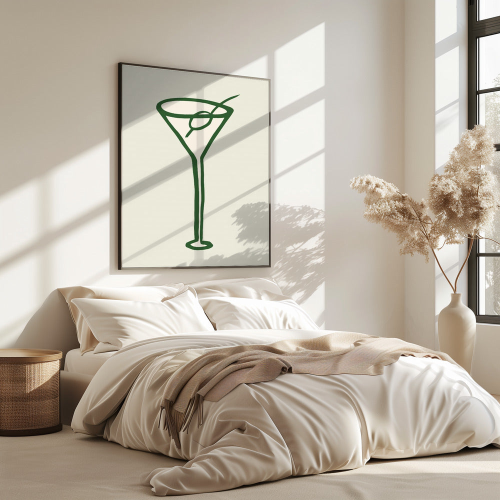 Cocktail Green | Poster