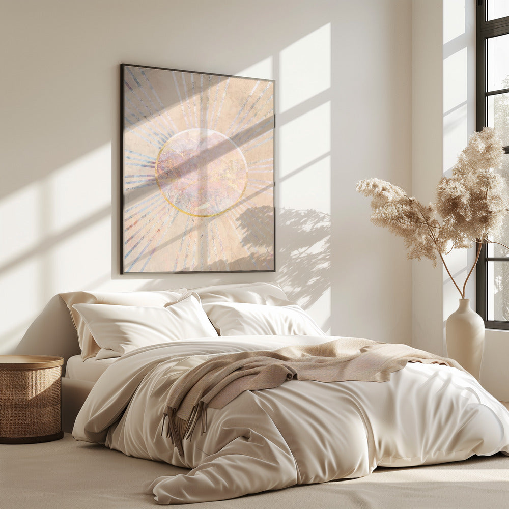 Boho Sun Rays | Poster
