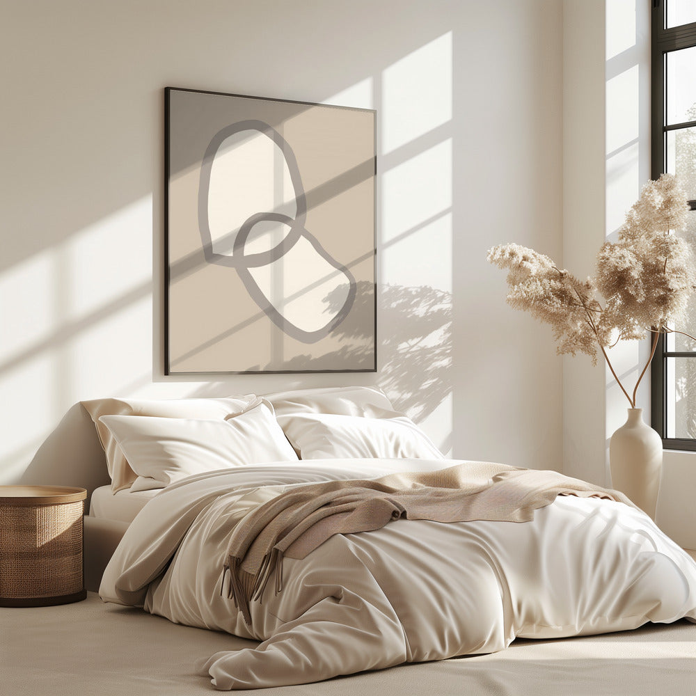 Shape 10 Beige | Poster