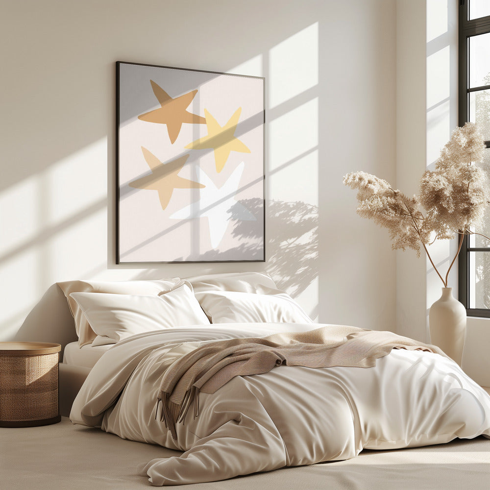 Stars Yellow | Poster
