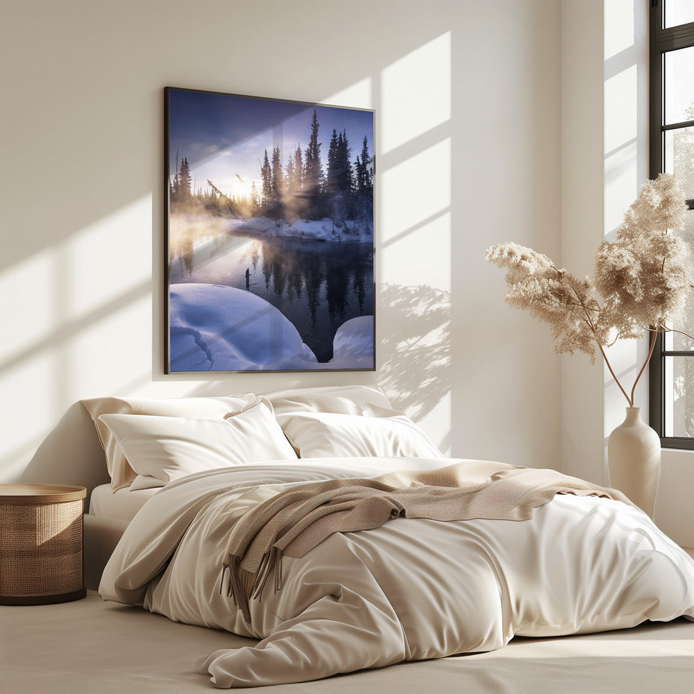 Alaskanischer Winter | Poster