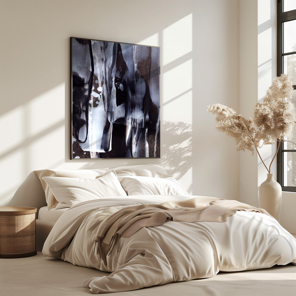 Monochrome Kernschmelze | Poster