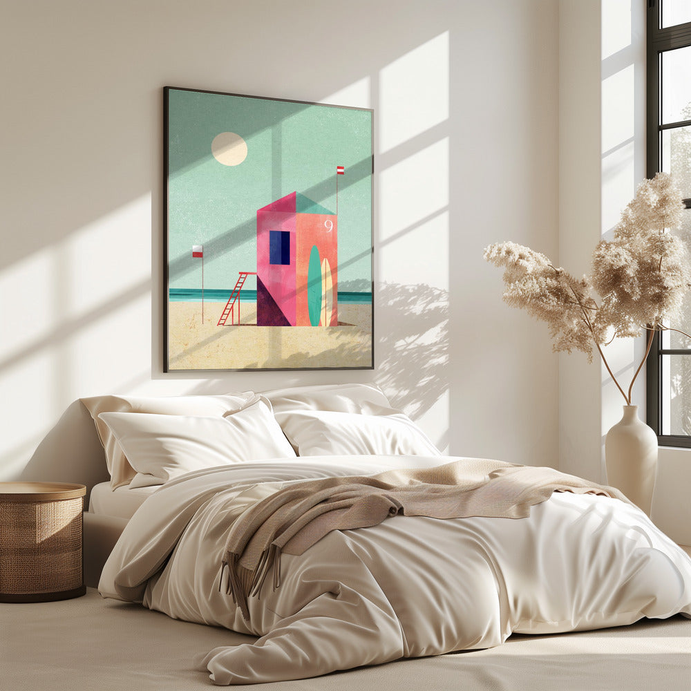 Surfhütte | Poster