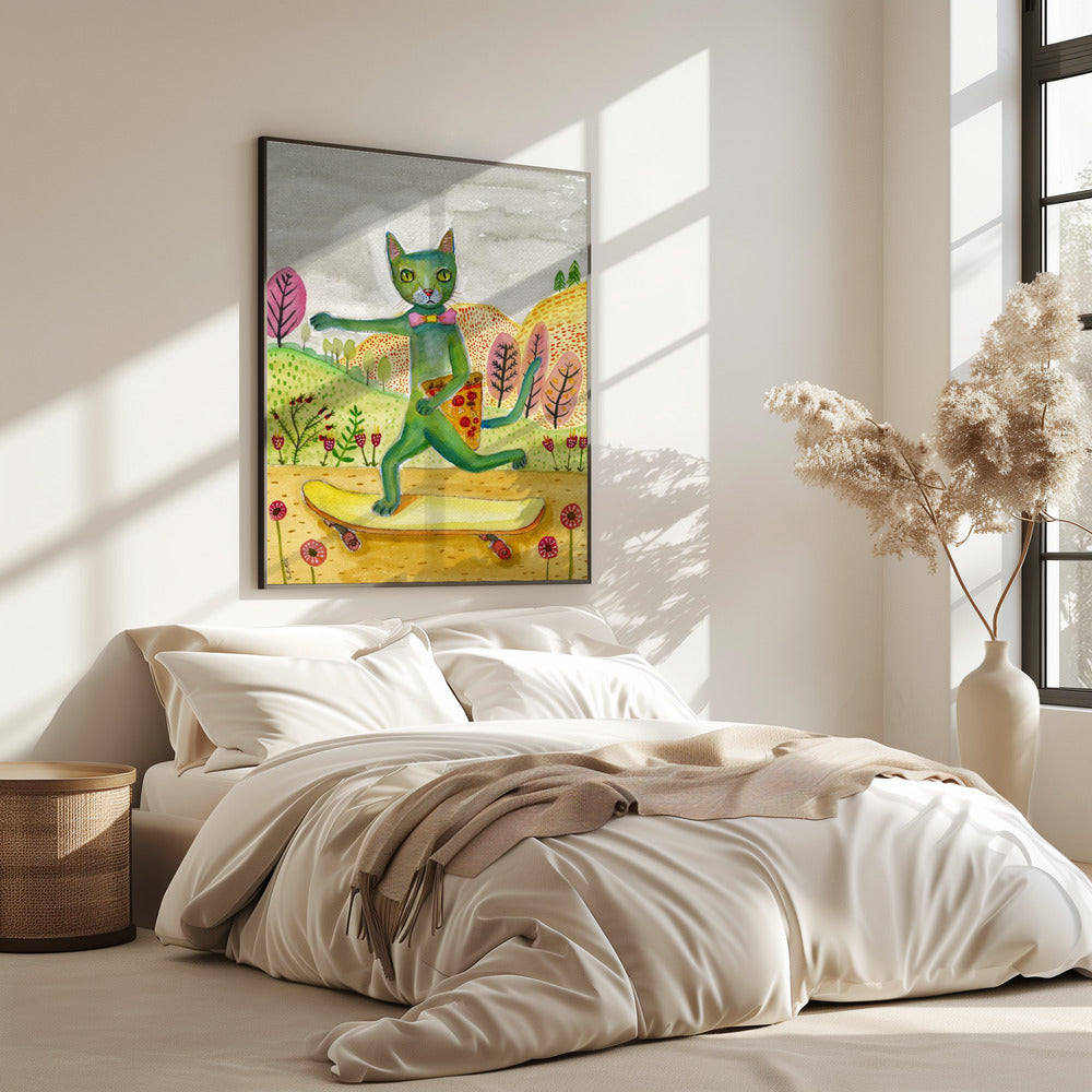 Pizza Cat | Poster