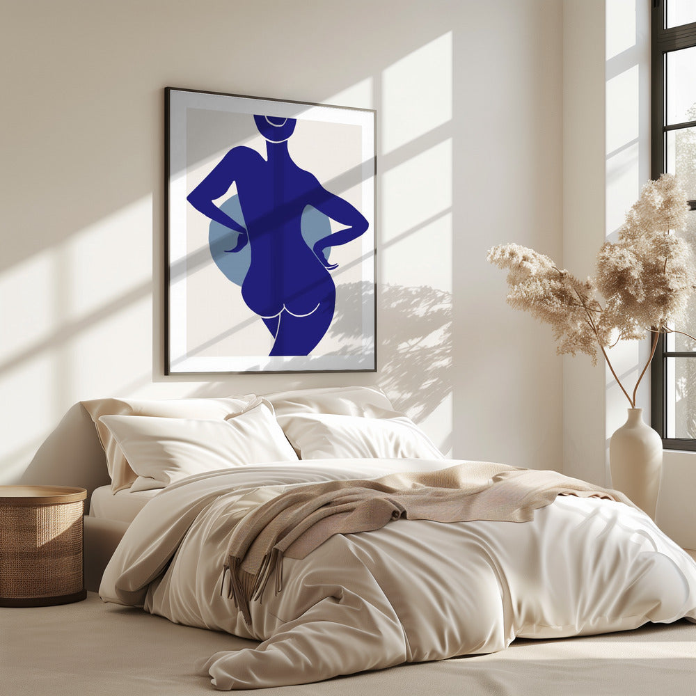Femme Bleu | Poster