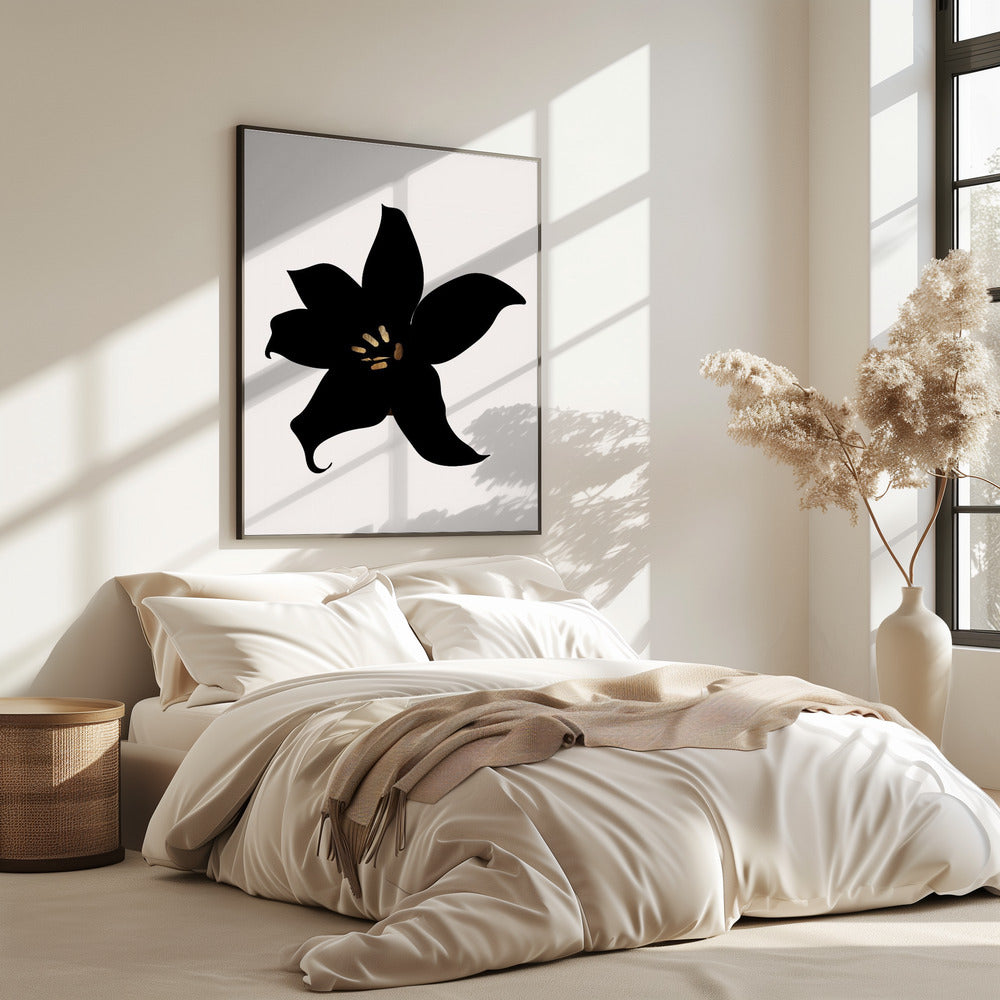 Dunkle Orchidee | Poster