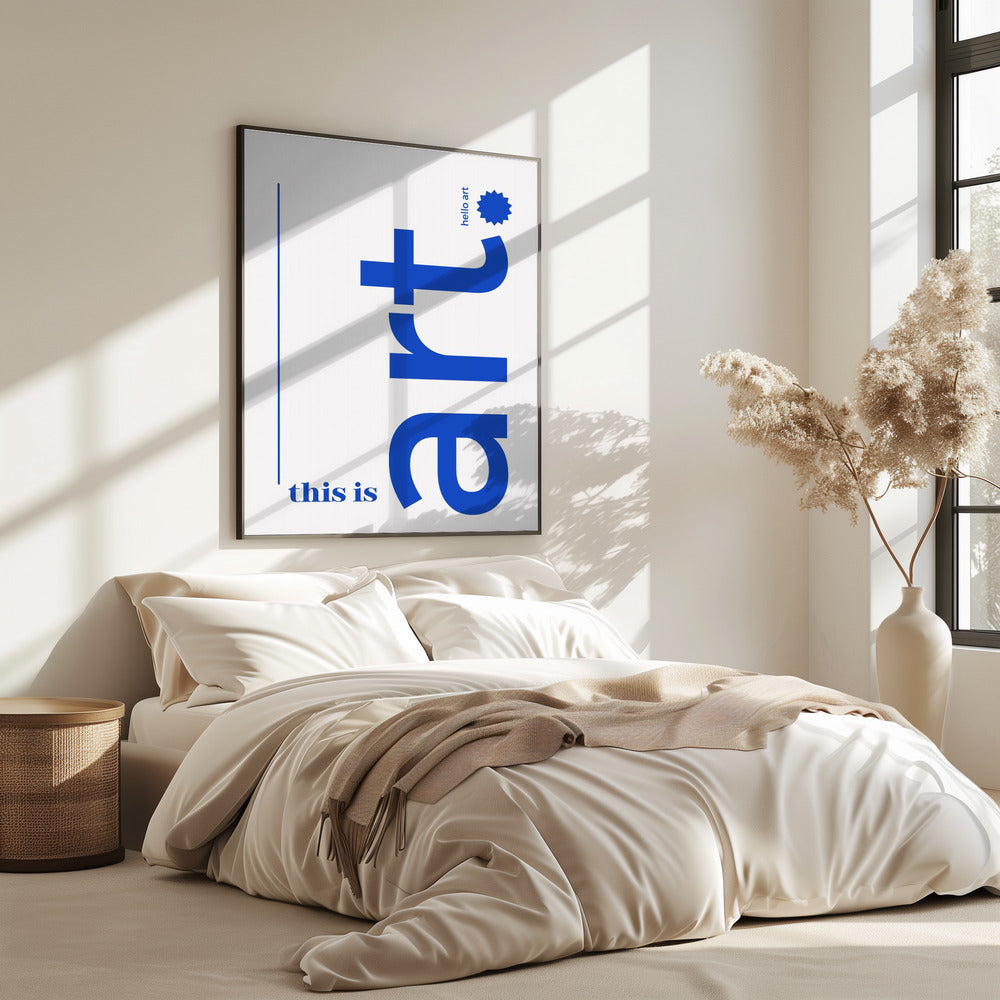 Hallo Fette Typografie | Poster
