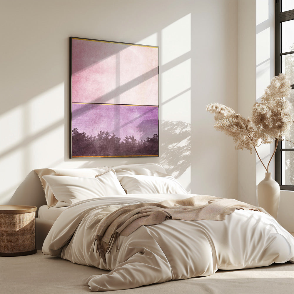 Rosa und Gelb 1 | Poster