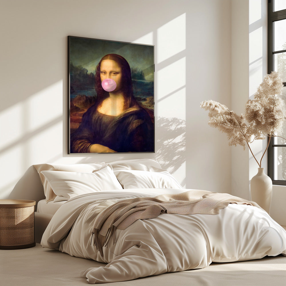 Mona Lisa Bubble Gum | Poster