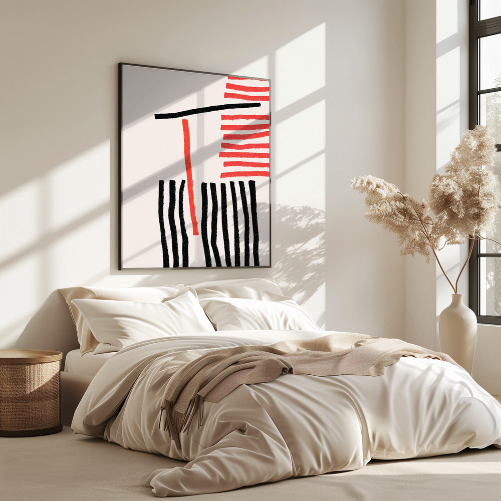 Minimale Linien #2 | Poster