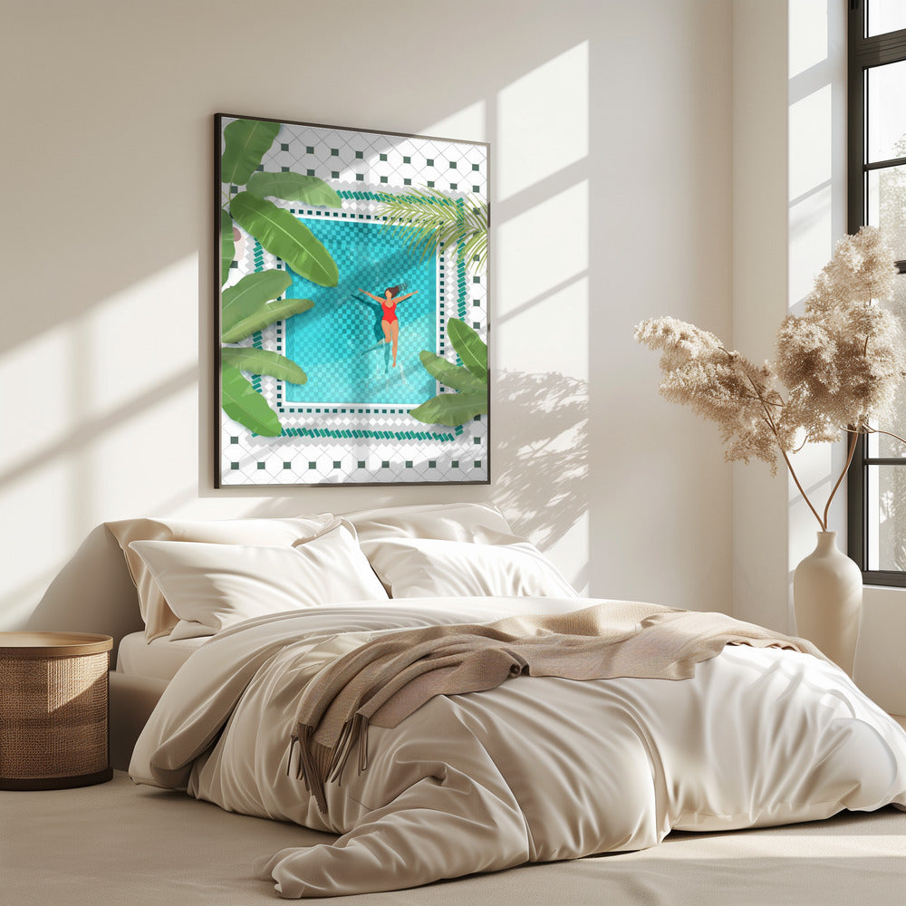 Riad Pool | Poster
