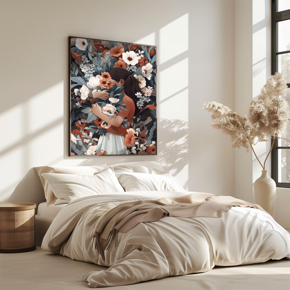 Floral Embrace | Poster