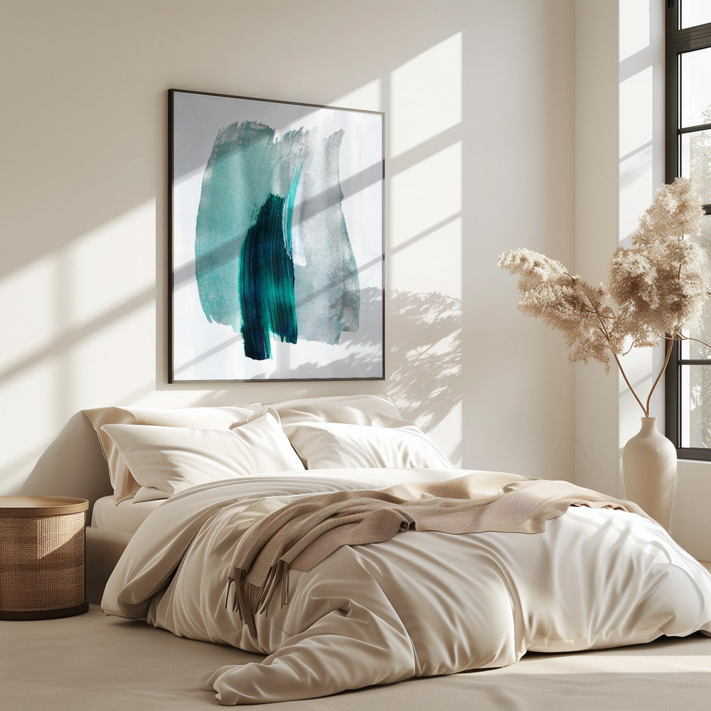 Abstrakte Pinselstriche 19 | Poster