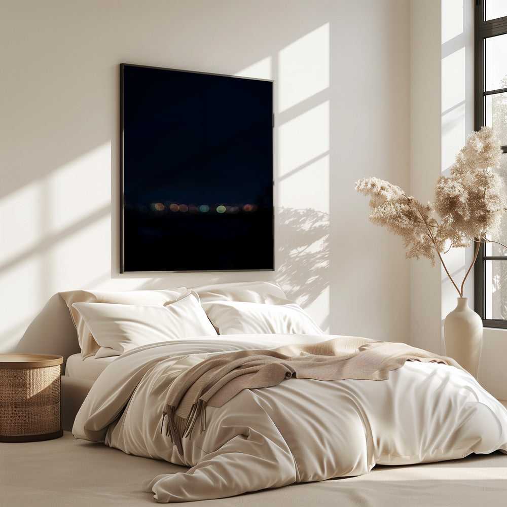 Blurred Night Lights | Poster