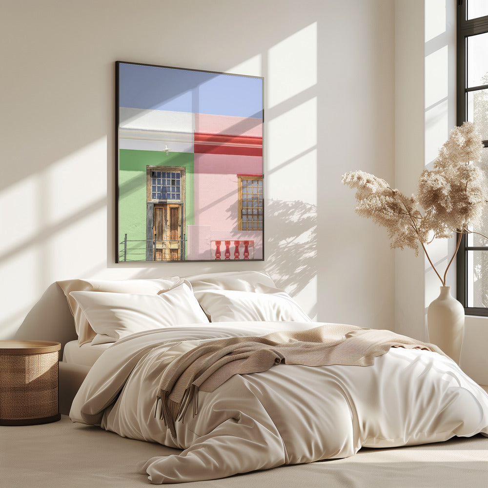 Bunte Fassaden | Poster