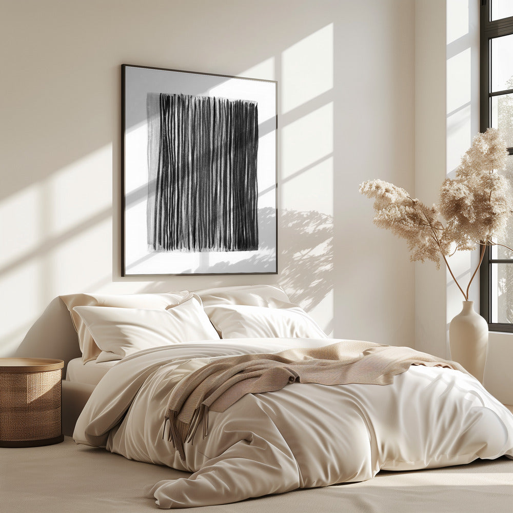 Monochrome Stripes | Poster