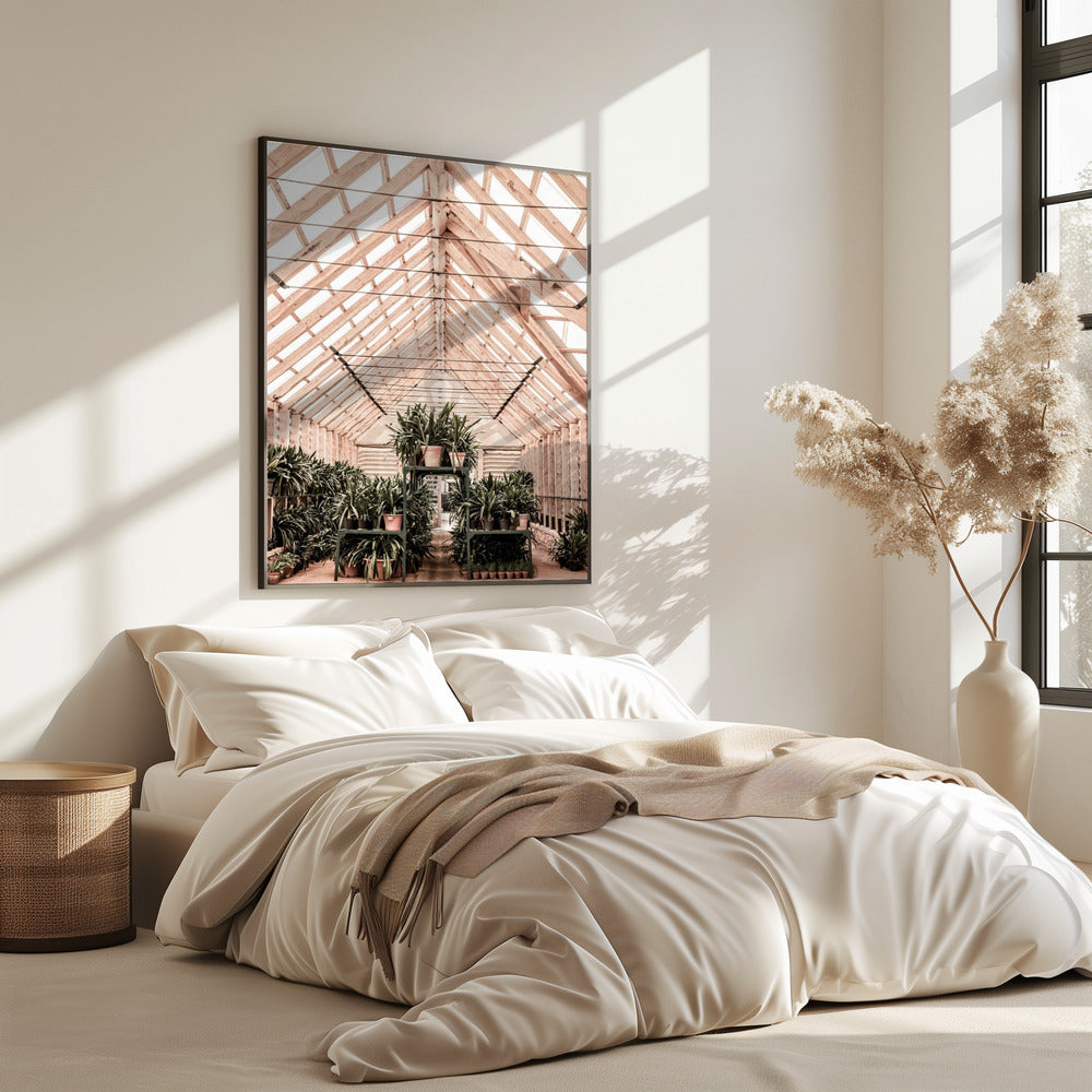 Serene Greenhouse | Poster