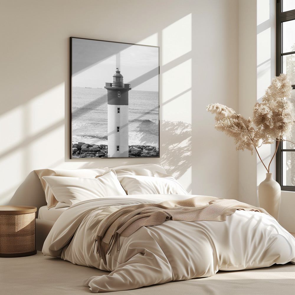 Leuchtfeuer am Meer | Poster