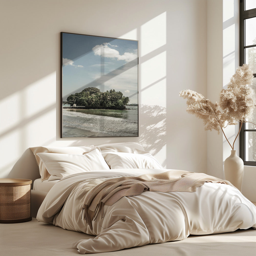 Serene Island landscape | Poster