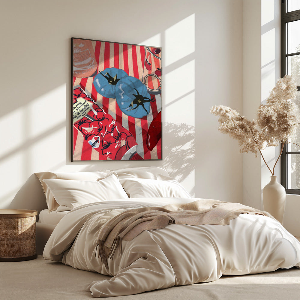 Blaue Tomaten | Poster