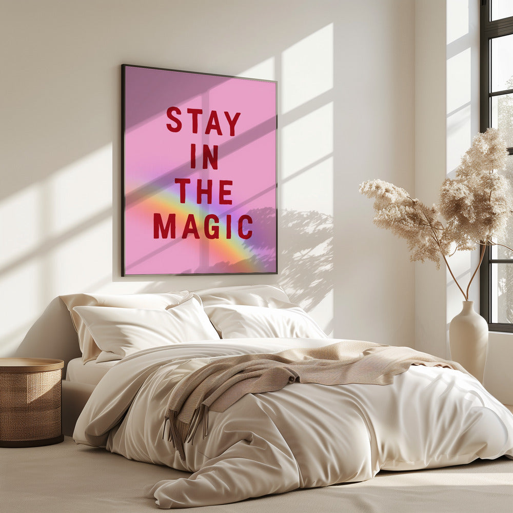 Bleib in der Magie | Poster