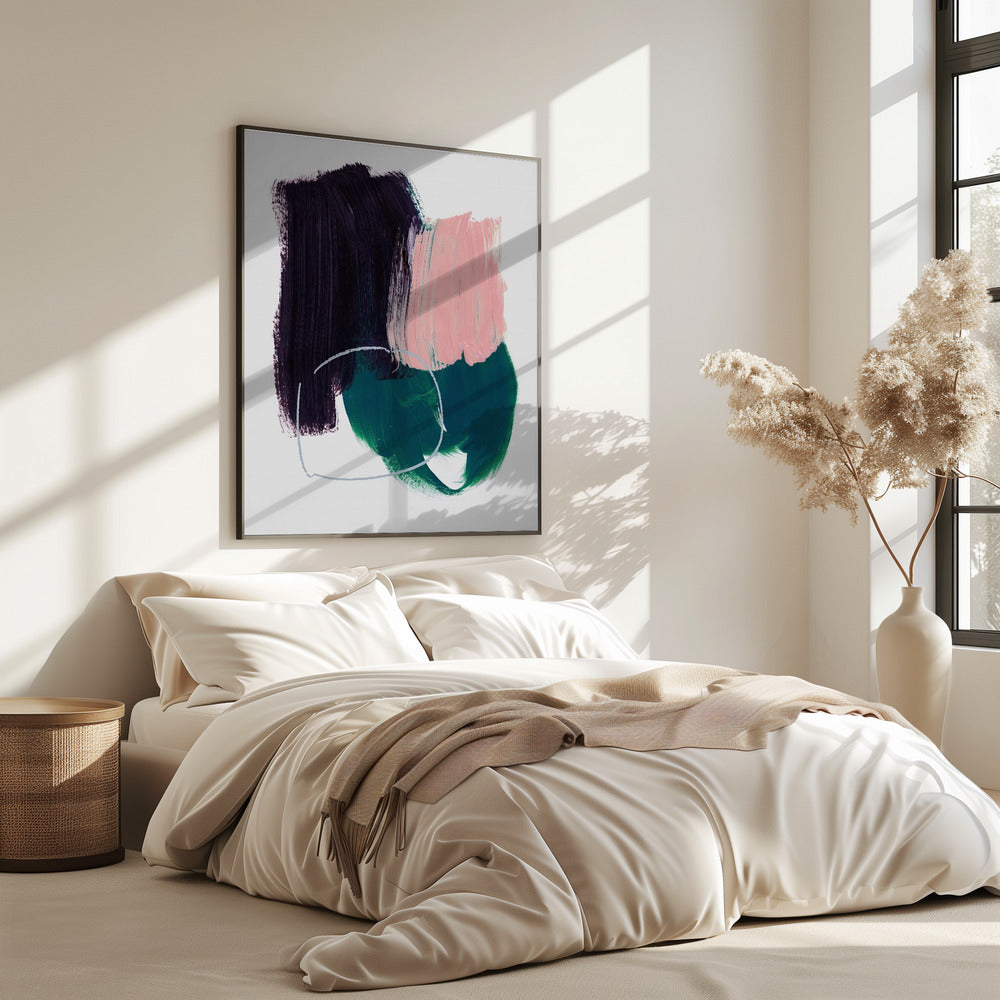 Abstrakte Pinselstriche 10 | Poster