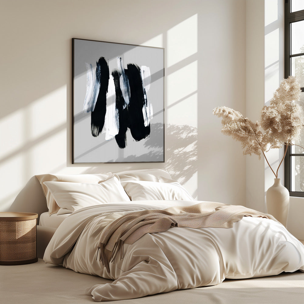 Abstrakte Pinselstriche 12 300dpi | Poster