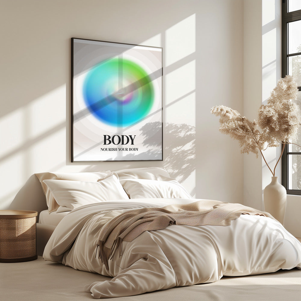 Lebendiges Harmonierad | Poster