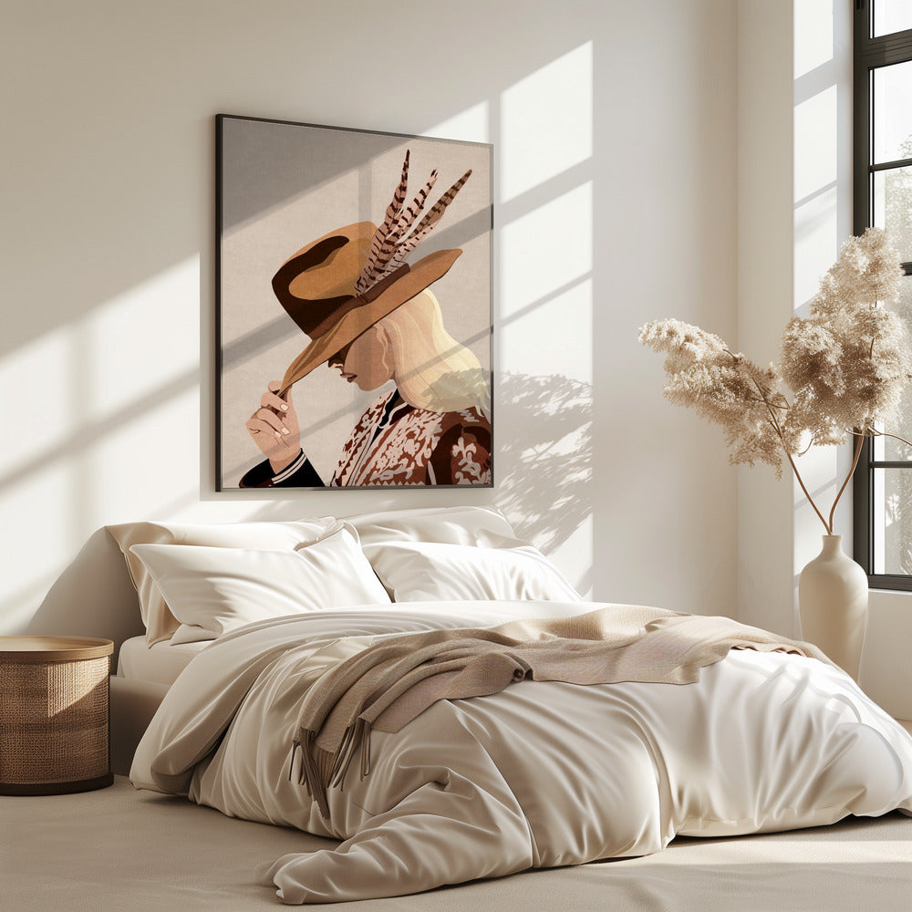 Gefiederte Eleganz | Poster