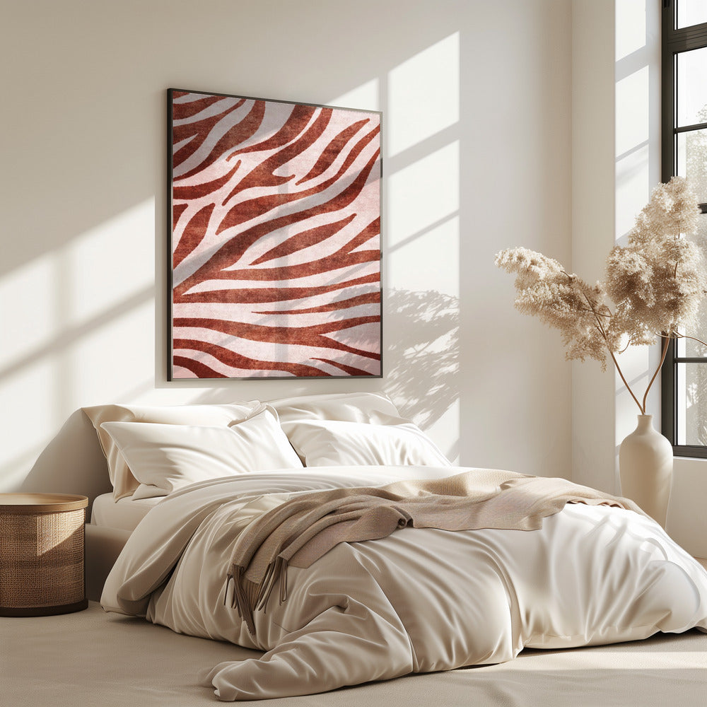 Gestreifte Eleganz | Poster