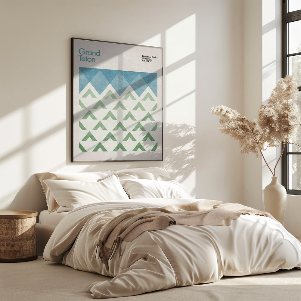 Geometrische Gipfel | Poster