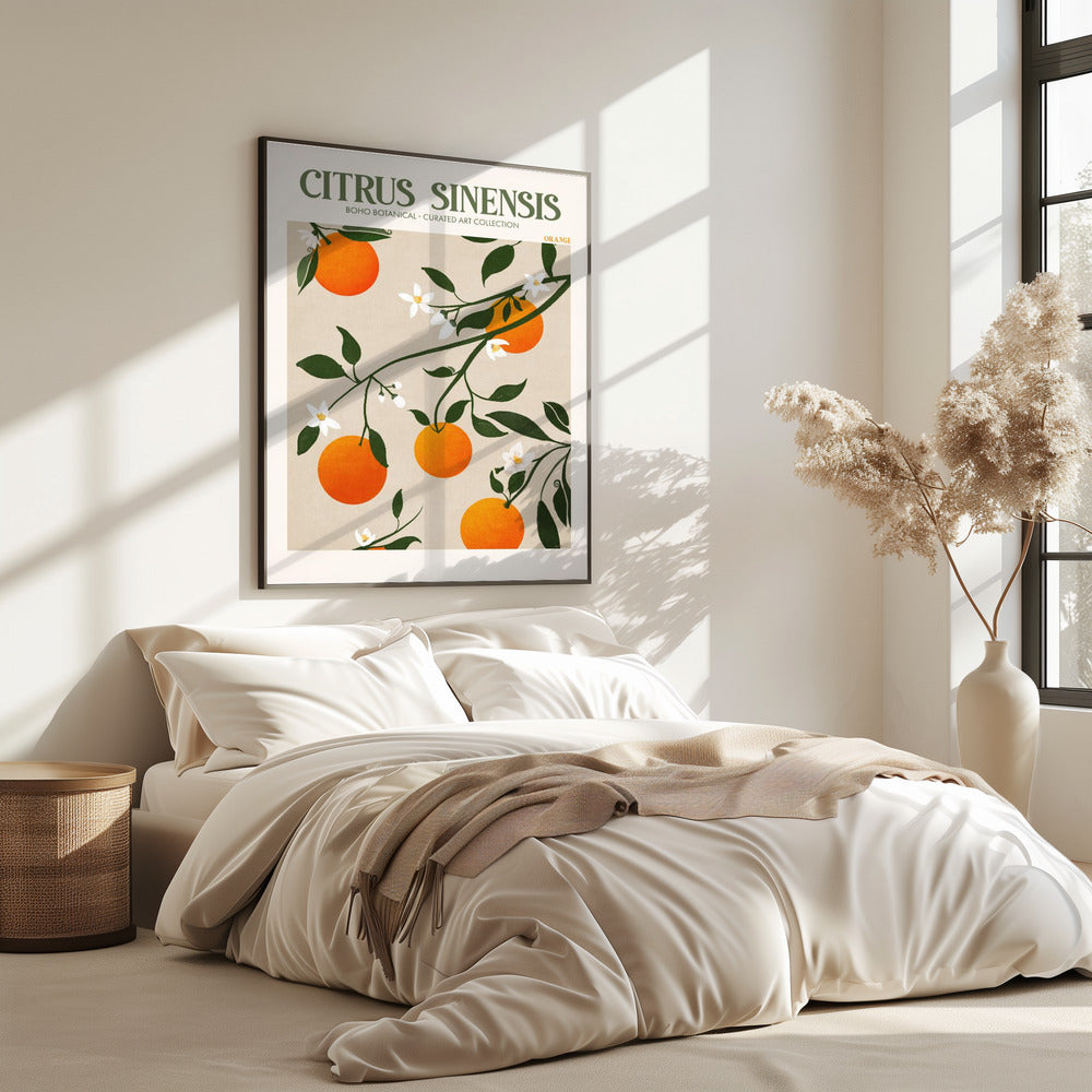 Orange Eleganz | Poster