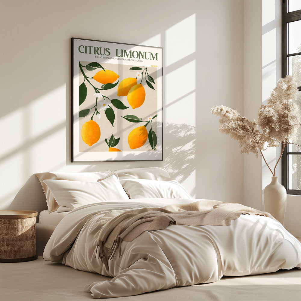 Golden Citrus Delight | Poster