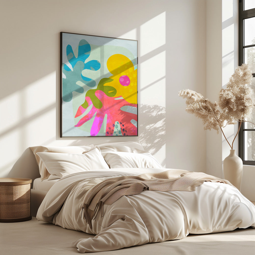 Pastel cut out Matisse | Poster