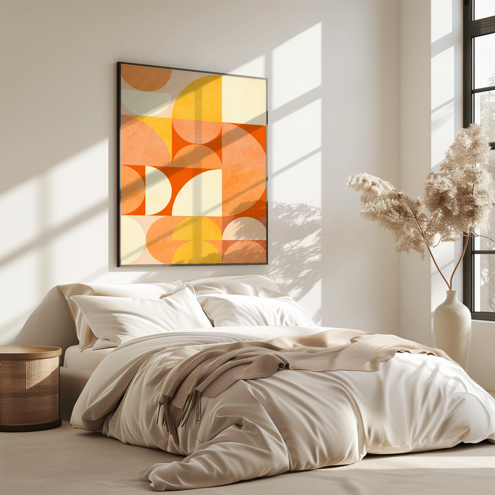 Frühlingsmitte Rhapsodie Orange 3 | Poster